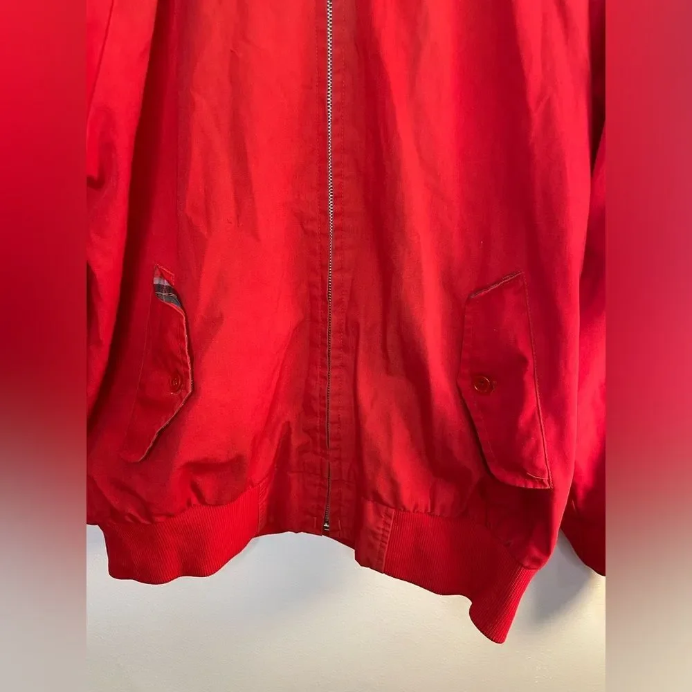 Vintage J Crew Windbreaker‎ Bomber Jacket Unisex Sz 42